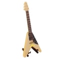 thumbnail image 2 of 1/6 V-forma De Mini Guitarra Instrumentos Musicales Modelo Con Soporte Amarillo perfke Guitarra miniatura de casa de muñecas, 2 of 9