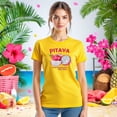 thumbnail image 3 of Playera Blusa De Pitaya Sweet Summer Time – Explosión de Color y Sabor Tropical Color Amarillo Talla Chica Marca Emil SaEs, 3 of 4