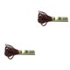thumbnail image 2 of Bearachild Hilo de cableado de punto de cruz Línea de bordado de fibra de poliéster artesanal diferente para accesorio de regalo de Navidad GreenE699 Café ProfundoE898 2piezas Bearachild CBP288501, 2 of 6