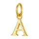 thumbnail image 5 of Collar de plata de ley 925 con 26 letras para mujer, colgante de plata lisa con nombre en inglés en miniatura y nicho simple, 5 of 5