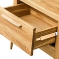 thumbnail image 6 of 2 Sets Wooden Drawer Slides with Metal Slide Glide Bracket, Wood Center Guide Track, 17-3/4" (45 CM), 6 of 6