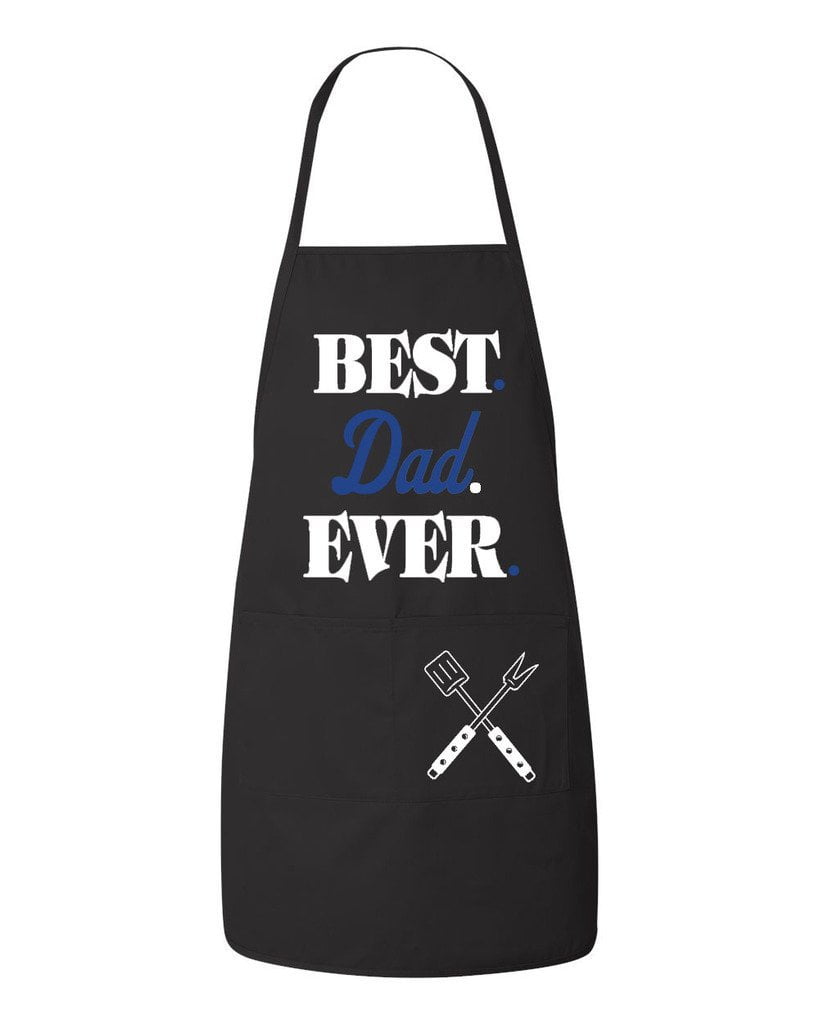 King Of The Grill Apron Funny Chef Baking BBQ Fathers Day Dad Uncle Grandad Gift 