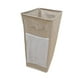 thumbnail image 2 of Cesto de ropa sucia plegable para almacenamiento de esterillas de yoga, 84 L, con asas, cesto de ropa sucia portátil, cesto de almacenamiento de yoga Caqui, 2 of 9