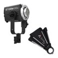 thumbnail image 1 of Iluminación Aputure Storm 80c IP65 80W a todo color con Softbox, 1 of 8