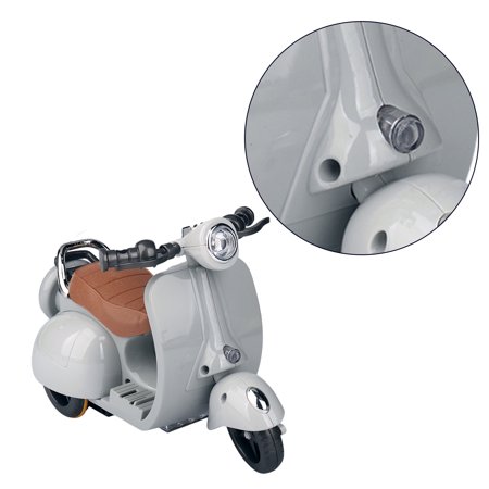 Fun Scooter Guinea Pigs Toy with Colorful Lights and Music Scooter Figurines Exciting Hamster Scooter Toy Fun Miniatures