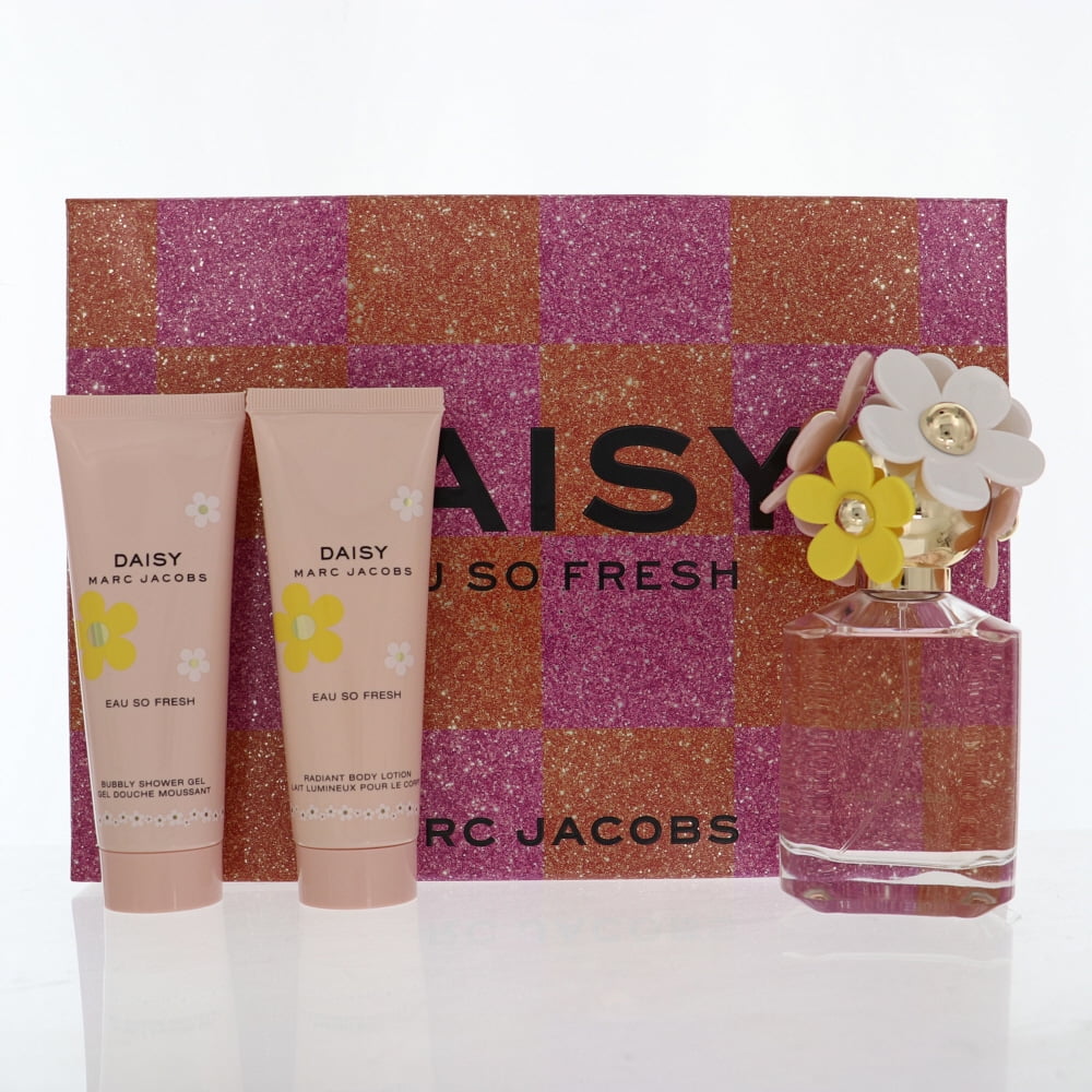 Marc Jacobs Daisy Eau So Fresh 3pcs Gift Set For Women 125ml Eau