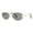 Gold (Dark Green), variant on Women’s Designer Inspired Rhinestone Oval Sunglasses UV400 Silver, Black