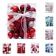 thumbnail image 1 of Billuyoard 30 Uds. De bolas de árbol de Navidad, adornos navideños, decoración para fiestas y bodas Kits de decoración para fiestas No.03, 1 of 6