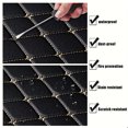 thumbnail image 6 of New 5Pcs Set PU Leather Car Floor Mats Waterproof Dust-Proof Auto Foot Pad Set Protector Pads Fashion Car Interior Accessories, 6 of 8