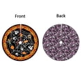 thumbnail image 2 of Halloween Tree Skirt 48 in,Reversible Double Sided Christmas Party Supplies for Home Tabletop Trees Holiday Decoration, 2 of 7