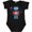 AB-Black, variant on Robot 1st Birthday Boys Baby Bodysuit