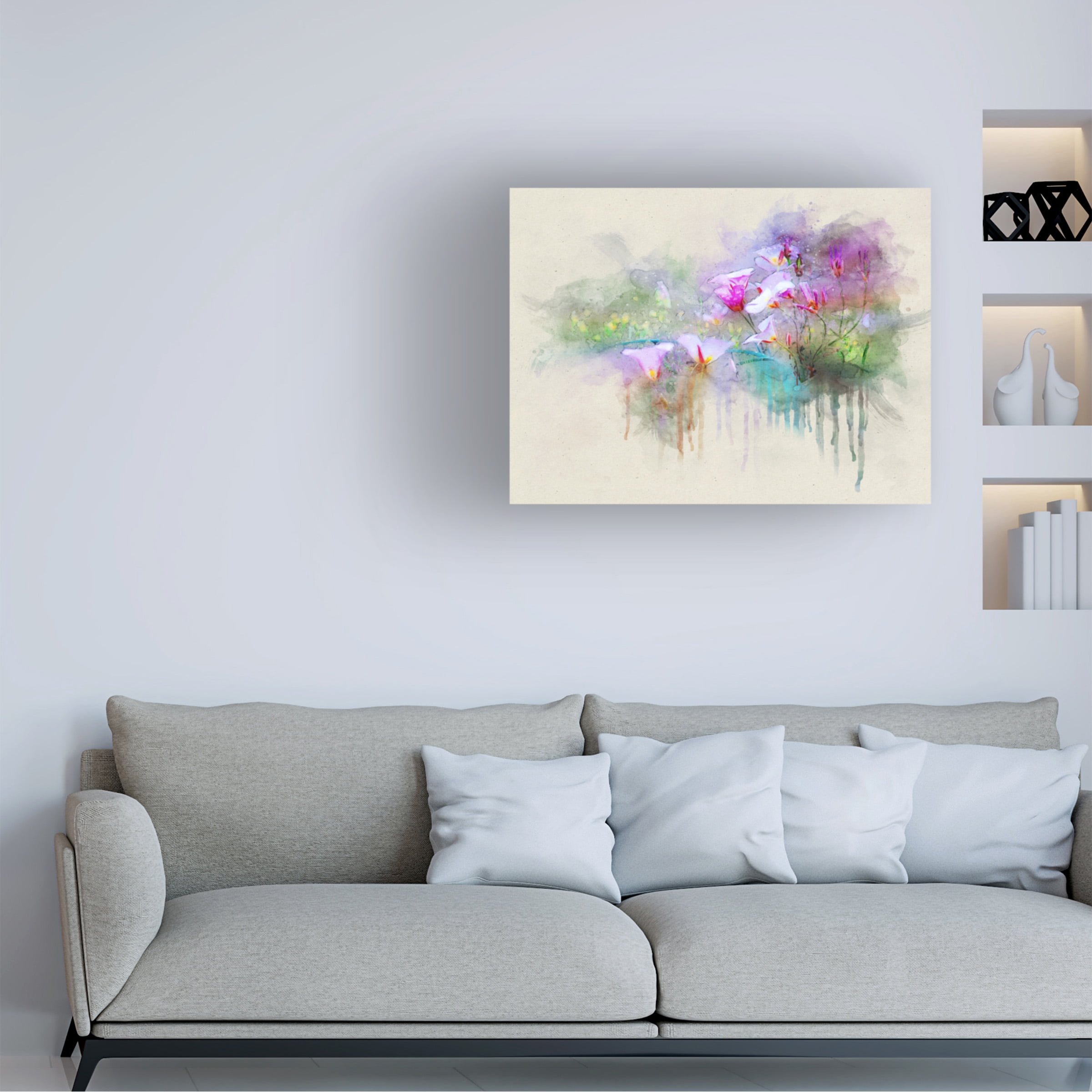 Chris Vest 'Sego Lilies' Canvas Art