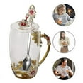 thumbnail image 3 of 1 juego tazas de café de vidrio, 3 of 3