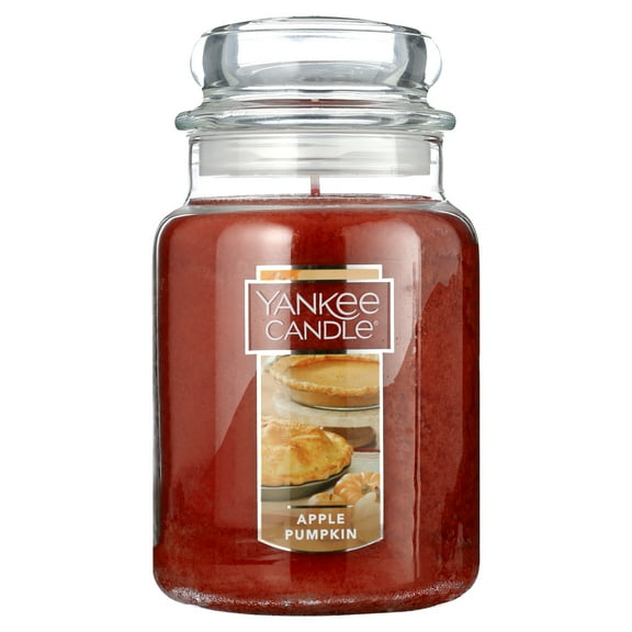 Yankee Candle Apple Pumpkin Original Large Scented Jar Candle, 22 oz