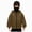 A17-Coffee, variant on Ccpelsie Boys Fall Winter Zip Up Hoodie Children Sweatshirt Kangaroo Pockets Coat(Purple,4-5 Years)