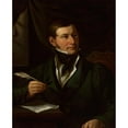 thumbnail image 3 of Walenty Wańkowicz 20x24 Black Modern Framed Museum Art Print Titled - Portrait of Andrzej Towiański (1799-1878) (circa 1830), 3 of 5