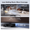 thumbnail image 3 of Roborock Qrevo Series 2 ProSE Robot Vacuum and Mop, 19,000Pa Suction, FlexiArm Edge Mopping, Zero-Tangle, High-Temperature Mop Self-Cleaning, Smart Obstacle Avoidance, Auto Mop Removal, 3 of 11