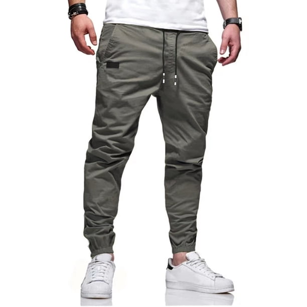 Pantalones deportivos para hombre M Menmentings Slim Dark Grey XL
