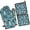 Dog with Flowers, variant on Dog with Flowers Kitchen Oven Mitt and Pot Holder Sets 2 Pcs for Baking, Cooking and Grilling, Heat Resistant Up To 392 °F