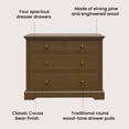 thumbnail image 5 of Child Craft Universal 42" 3-Drawer Dresser for Nursery or Bedroom, Anti-Tip Kit, Cocoa Bean Brown, 5 of 8