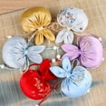thumbnail image 4 of tredstone Drawstring Bag Embroidered Jewelry Bags Multifunctional Perfume Satchel Decorative Household Wedding Wide Application Creamy white, 4 of 8