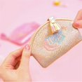 thumbnail image 5 of Gypsophila Cartoon Pattern Small Wallet Pouch Coin Purse Coin Pouch Clutch for Young Girls,Style 2, 5 of 5