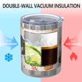 thumbnail image 2 of 12oz Tumblers Happy Thanksgiving Turkey Fall Pumpkin Vacuum Insulated Stainless Steel Travel Tumbler Cups Mug with Lid and Straw for Beer,Coffee,Beverages with Cleaning Brush for Cold & Hot Drinks, 2 of 5