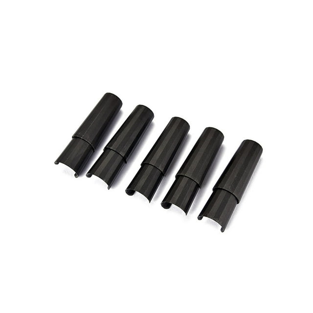 Greeniant Paquete de 10 tapas de plástico, suministros de repuesto para saxofón, accesorios para instrumentos, boquillas altas, tapas prácticas a prueba Accesorios para instrumentos musicales Greeniant OD027029-00