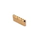 thumbnail image 4 of Soidarity Puente de guitarra eléctrica, bloque de latón, instrumento Musical de cobre, reemplazo de piezas resistentes al desgaste, guitarras Accesorios para instrumentos musicales Soidarity OD023679-00, 4 of 6