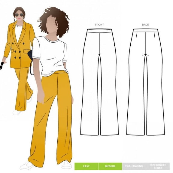 Style Arc Sewing Pattern McKenzie Pants Women