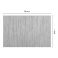 thumbnail image 4 of REGALWOVEN Set of 8 Placemats, Placemats for Kitchen Dining Table Decor Washable Heat Resistant Table Placemats Wipeable Place Mat Gray 18*12in, 4 of 7