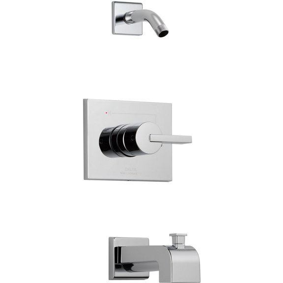 Delta Vero Monitor 14 Series Tub & Shower Trim - Less Head, Chrome