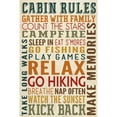 thumbnail image 4 of Cabin Rules Typography, 4 of 4