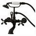 thumbnail image 3 of Elements Of Design DT5521CL Triple Handle Wall Mounted Clawfoot Tub Filler - Chrome, 3 of 4