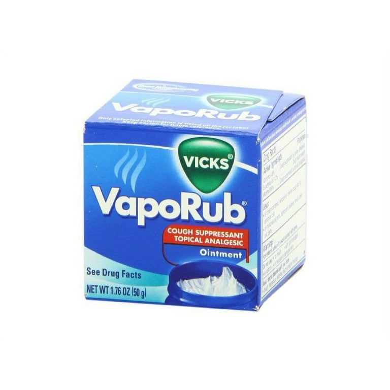 Vicks® VapoRub® Original Cough Suppressant Topical Analgesic Ointment, 1.76  oz - Kroger
