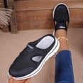thumbnail image 7 of Caywon Women's Casual Slip on Half Shoes Breathable Arch Support Walking Mules Shoes Open Back Slip on Flats Non-Slip Sneakers Sandals, 7 of 7