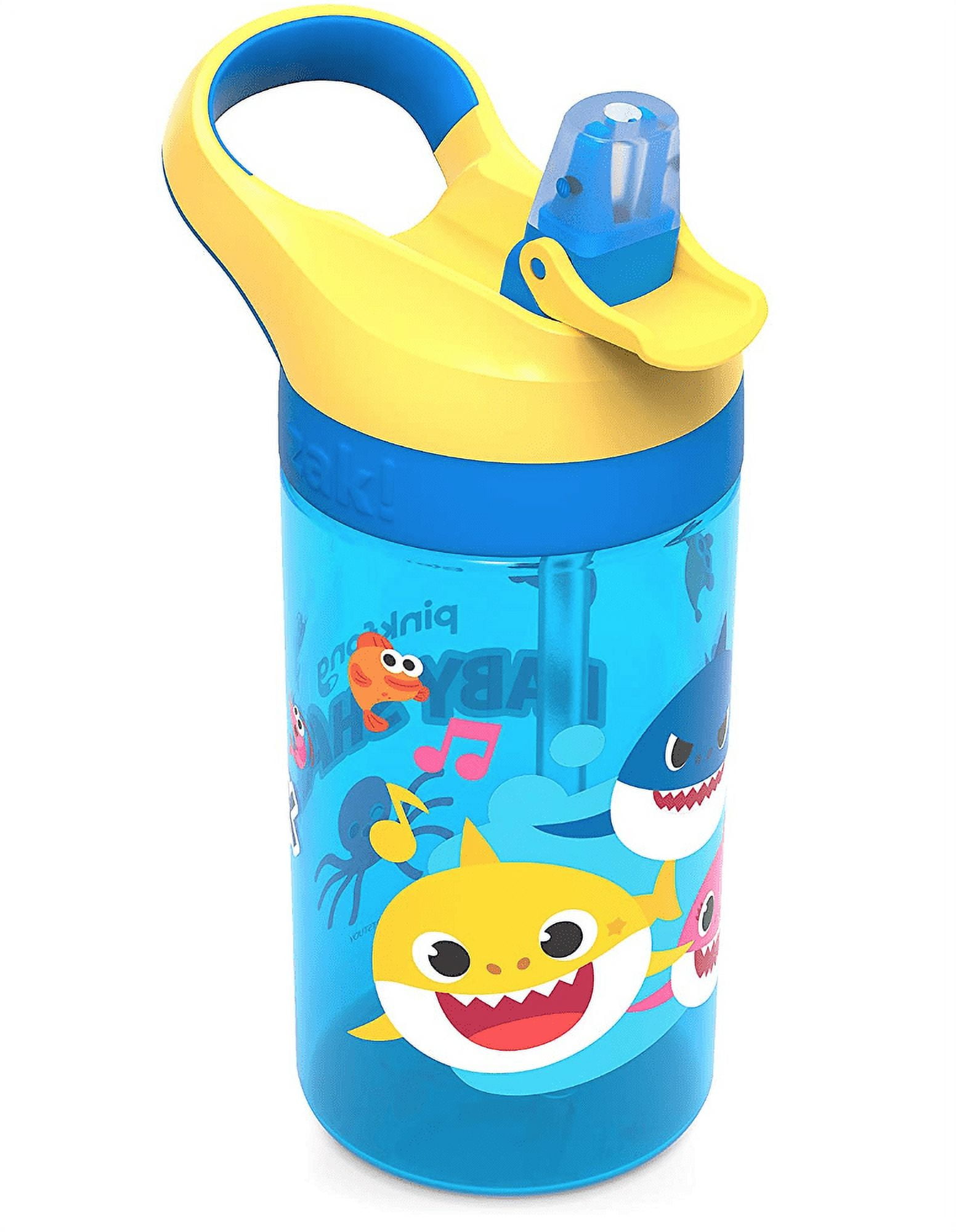 Nickelodeon Pinkfong Baby Shark Straw Cup, Insulated, 9 Ounce
