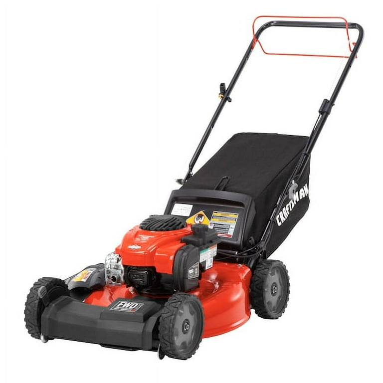 Restored CRAFTSMAN M220 150 cc 21 in Self Propelled Gas Lawn Mower with Briggs Stratton Engine Refurbished Walmart