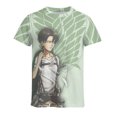 thumbnail image 3 of Wings of Liberty Attack on Titan Productos de tendencia retro Ropa para hombres Camiseta suave Camisetas deportivas Camiseta para hombre Camisetas, 3 of 5