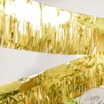 thumbnail image 5 of Efavormart 16FT Metallic Gold Foil Tassel Fringe Backdrop Banner, Tinsel Garland Decor, 5 of 11