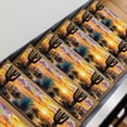 thumbnail image 3 of Brunt Orange Sunset Stair Treads Non Slip for Steps Watercolor Cactus Plant Desert 4 Pcs Reusable Adhesive Stair Runner Mats for Dogs Elders Carpet Treads Rugs for Staircase 8x30 In, 3 of 9