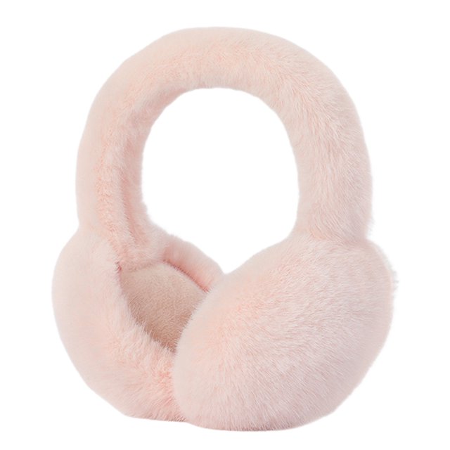 CSChome Cache-Oreilles Pliables Femmes Hiver Cache-Oreilles - Fausse Fourrure Épaisse Confortable Protection d'Oreilles Pliable