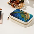 thumbnail image 7 of Sea Turtle Velvet Portable Jewelry Stand with Removable Compartment - Organizer Box, Necklace Holder, Jewelry Display - Gift, 7 of 7