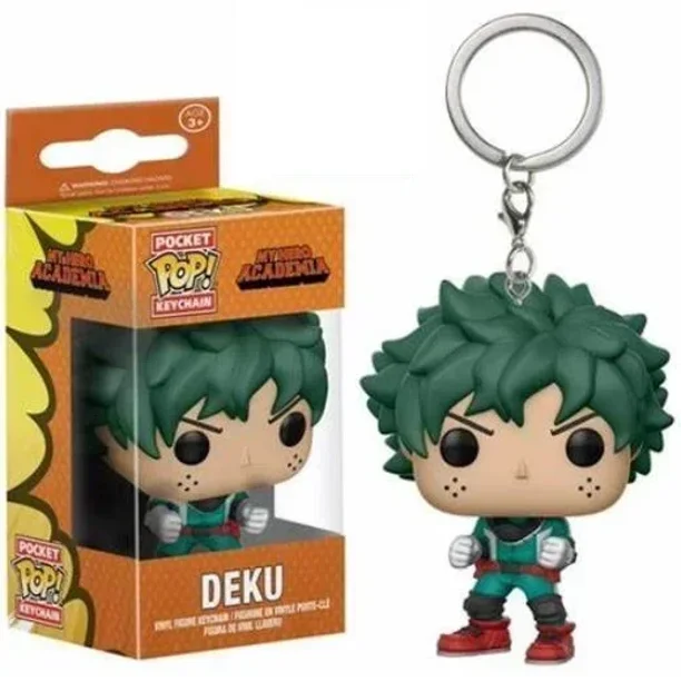 Funko POP 2024 new My Hero Academia Hatsume Shigaraki Deku Bakugo Mirio Togata Dabi Midoriya Kyoka Jiro Model keychain Toys