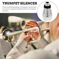 thumbnail image 6 of HEALEEP  Straight Practice Trumpet Mute Musical Instrument Affordable, 6 of 8