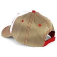 thumbnail image 3 of 540 Brands Farmall Stained White & Tan Distressed Cap w/ Twill Front & 3D Logo 12FA013, 3 of 3