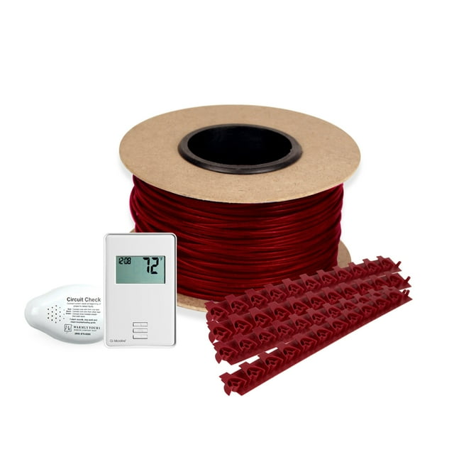 WarmlyYours TempZone Electric Floor Heating Cable Kit 150'