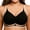 Tri-Black, variant on Jelly Bras for Women Plus Size Bras Wireless Bra No Underwire Push Up Seamless Breathable Comforty Bra