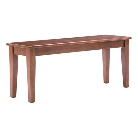 Boraam Shaker Dining Bench - Walnut