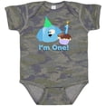 thumbnail image 3 of Inktastic 1st Birthday Puppy Blue Boys Baby Bodysuit, 3 of 5